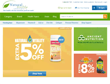 Tablet Screenshot of naturalhealthyconcepts.com